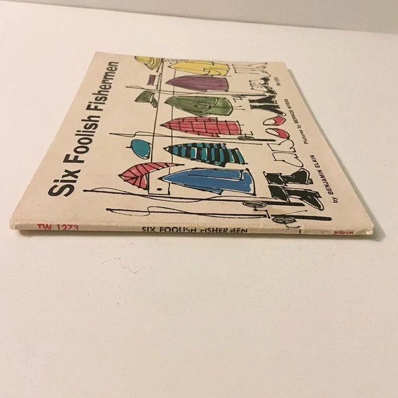 Vintage 1968 Six Foolish Fisherman Scholastic Book by Benjamin Elkin - Picture 3 of 13